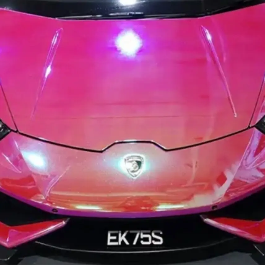 Pink mirror vinyl wrap