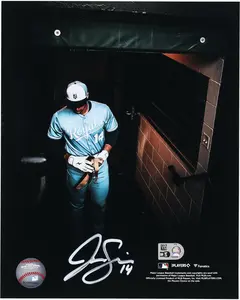 Jac Caglianone Kansas City Royals Autographed 8" x 10" MLB Debut Photograph - Fanatics Authentic Certified