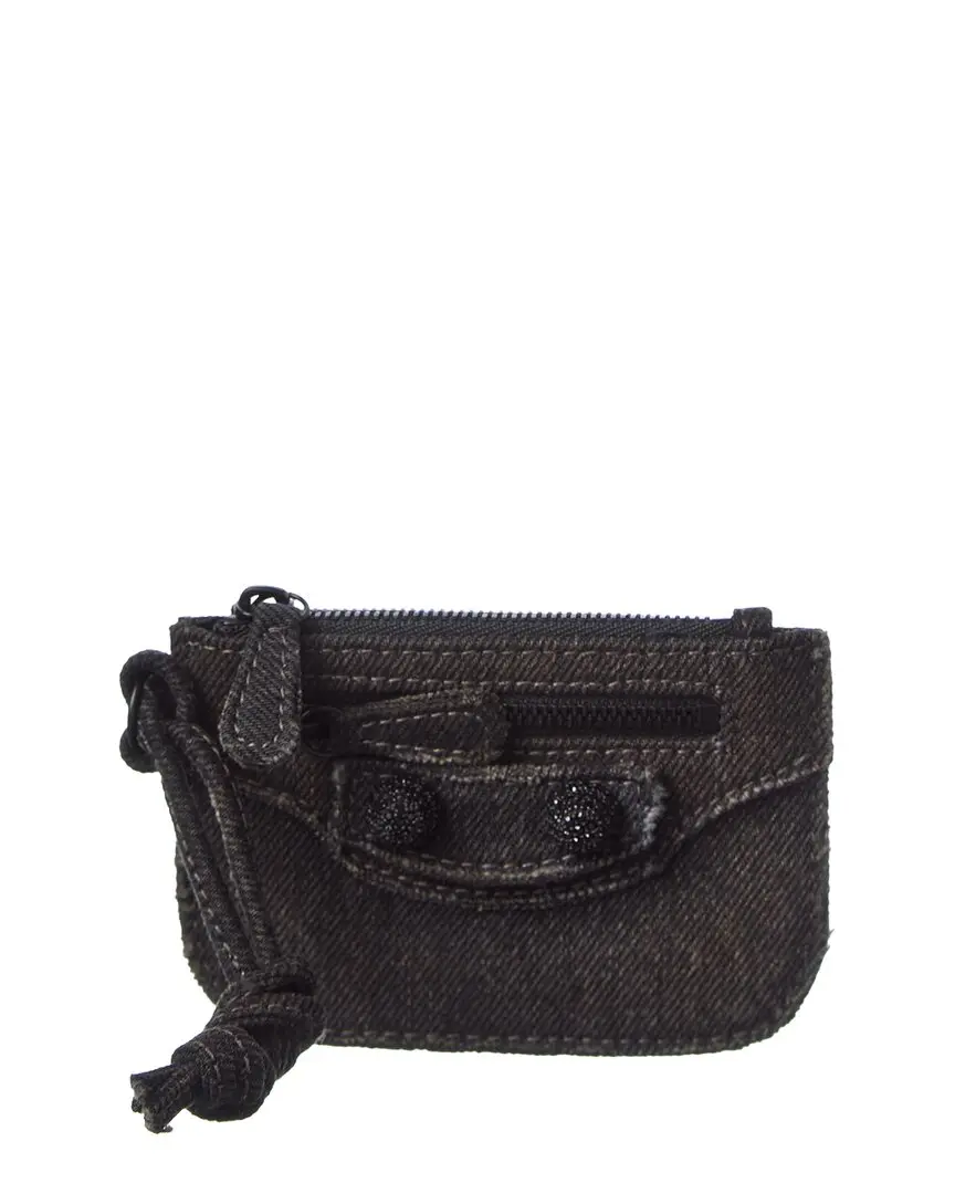 Balenciaga Le Cagole Denim Coin Purse