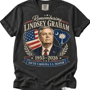Lindsey Graham Memorial Shirt, Vintage Patriotic South Carolina Senator Tribute Tee