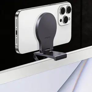 iPhone Webcam Mount for iMac & Desktop Monitor | MagSafe Compatible | Apple TV 4K - Stouchi