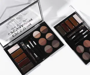 Eyebrow Powder Kit with Stencil – Natural Brow Shaping Palette