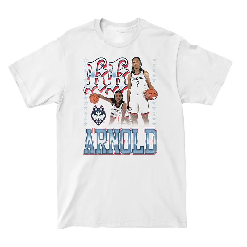 KK Arnold 90s Retro Basketball Graphic Comfort Cotton Crewneck TShirt