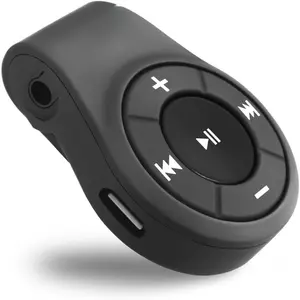Clip  Audio Adapter for Headphones, Headset, Speaker,  Receiver with MIC for Hands-Released Call and