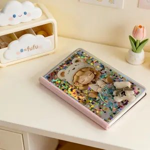 Cute Plush Notebook for Girls, Creative Hand Account Book, High-Quality Diary Journal, Student Gift Stationery, Cartoon Notebooks