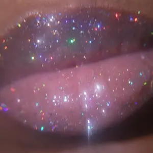 Flawless Ultra Holographic Silver Glitter lip oil gloss Lightweight Fleeky Friday holographic lip gloss