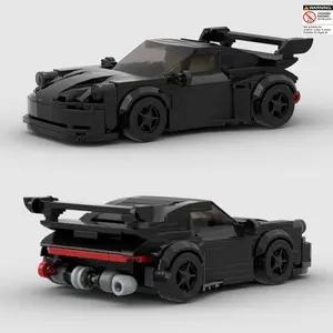 Supercar Racing Car Model STEM Building Blocks Kit, 312pcs/set Creative DIY Car Model Kit, Educational Assembly Toy for Teens & Adults