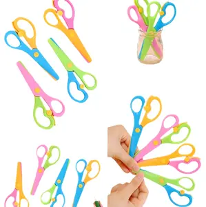 Snip Safe Scissors  4 pack  Durable Design, Lightweight Construction, Ideal for Various Uses