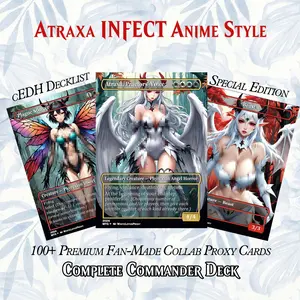 ️ ATRAXA COUNTER–PROLIFERATE ANIME STYLE MTG PROXY COMMANDER DECK – PREMIUM COLLECTOR SET 109+ Cards