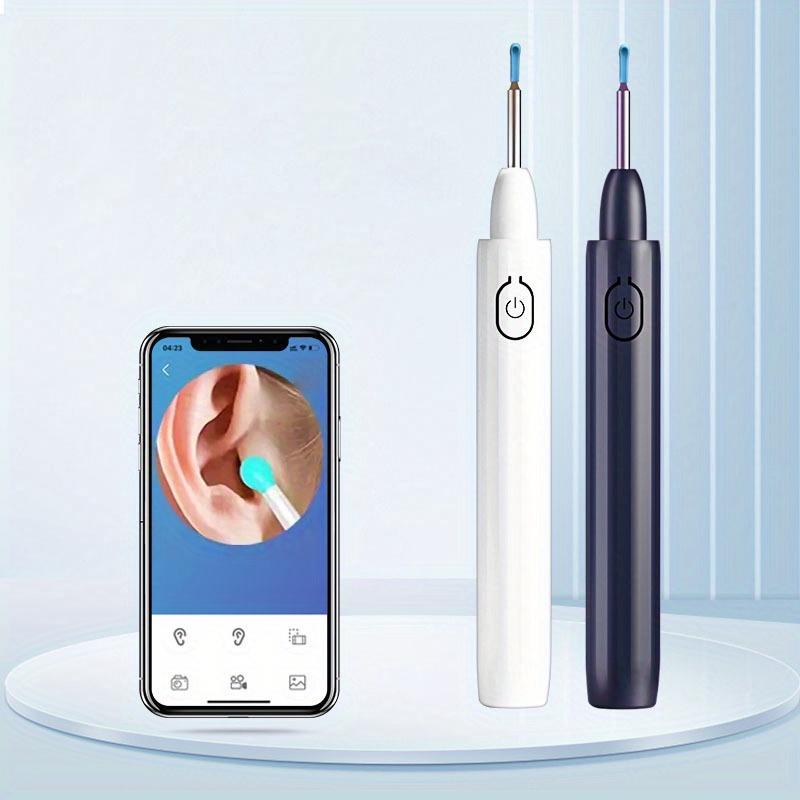 Say goodbye to blind ear cleaning with this visual ear wax removal tool! Equipped with a high-definition camera and built-in LED light, it lets you see every detail inside the ear canal in real time on the integrated screen, making ear cleaning safe, easy