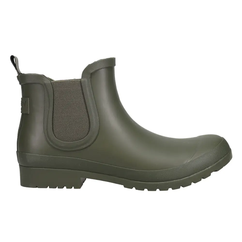 Sperry Womens Walker Round Toe Pull On Rain Casual Boots Ankle Low Heel 1-2" - Green