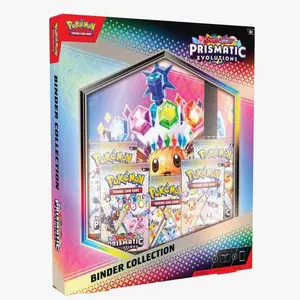 Pokemon Prismatic Evolutions Binder Collection