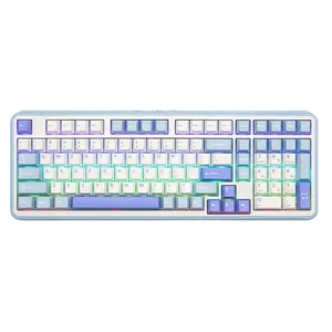 EPOMAKER TH99 96% Gasket-Mounted Wireless Mechanical Keyboard with Numpad 5 Layers of Sound-Dampening Materials Hot-Swappable  Tri-Mode USB-C/BT 5.0/2.4GHz Compatibility creamykeyboards desk accessories keyboards for gaming creamy keyboard
