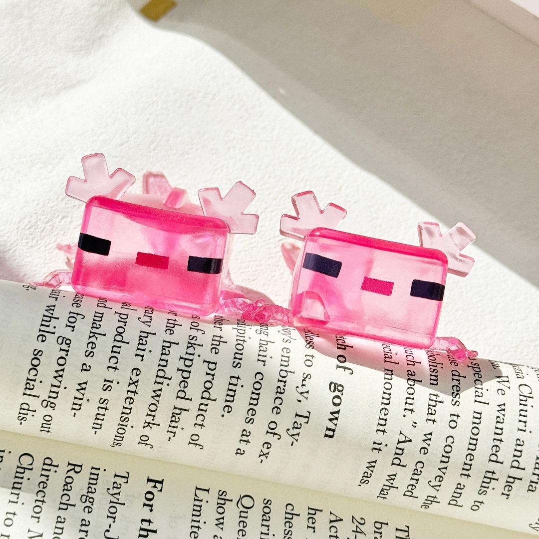 1pc Cute Pink Cartoon Animal Squeeze Toys, Slow Rebound Textured Sensory Fidget Toys for Relax, Classroom Office Party Favors Perfect Gift for Kids Teens Boys Girls