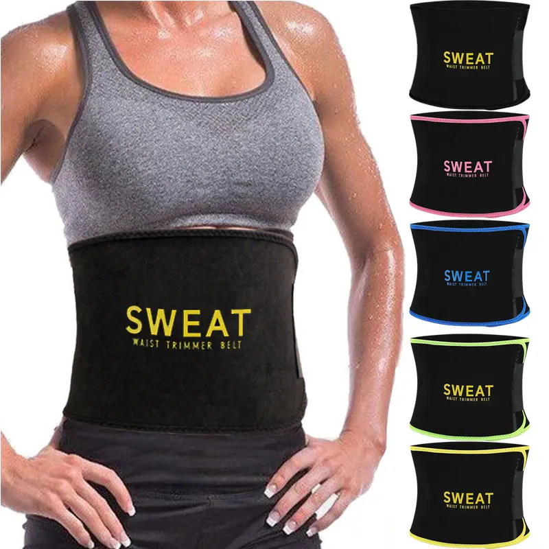 Women Waist Trimmer Waist Trainer Waist Belt Band Belly Stomach Wrap Exercise Workout