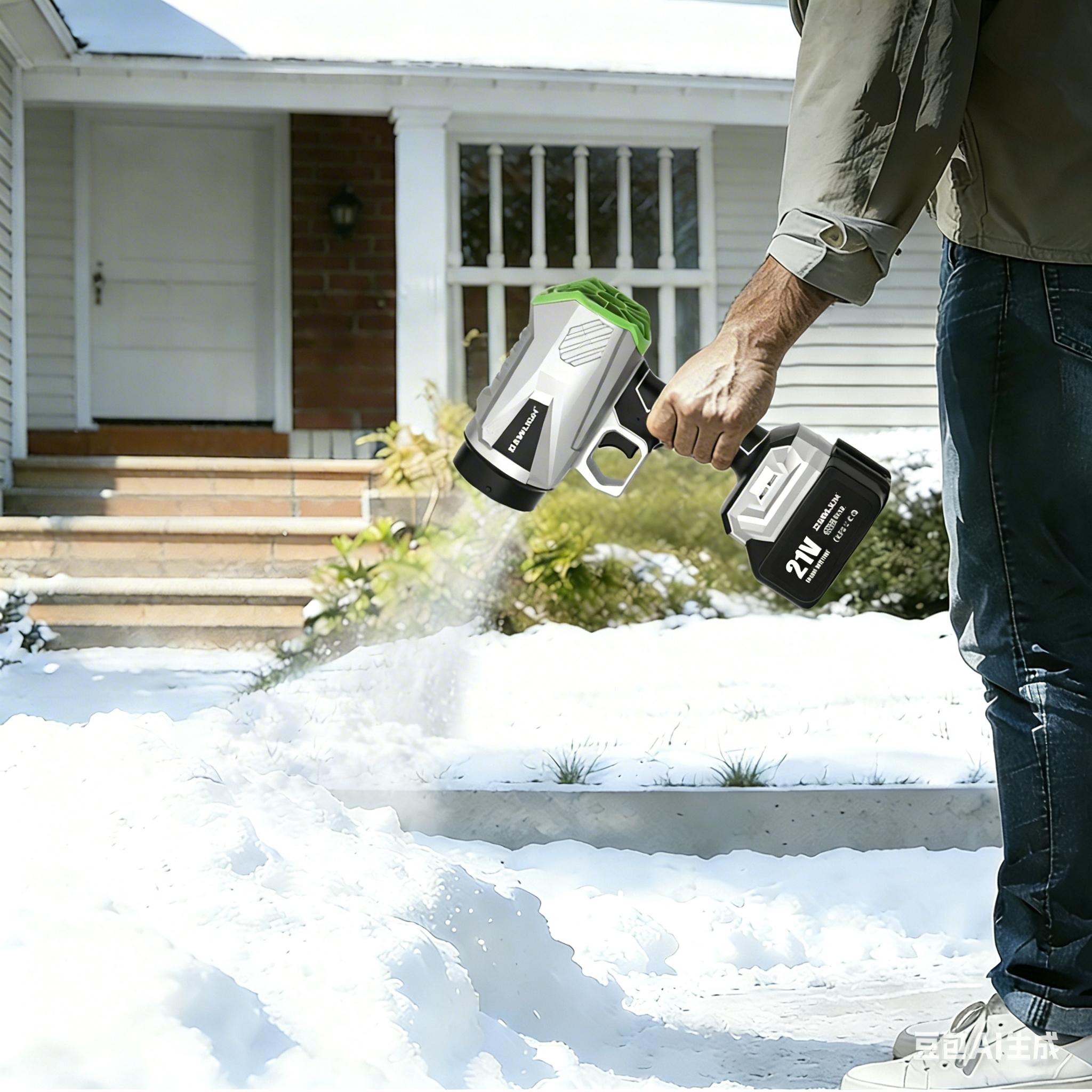 DAWLION Turbo Jet Leaf Blower, Violent Fan,Car Drying After Wash, Handheld Snow Blower,Cordless Turbo Power Air Duster,Good Choice For Gifts,Home Improve,Garden Mainte,Holiday gifts