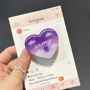 Kpop Kindle Grip, Cute Boy Band Phone Grip, Gift For Fans sticky magnetic mount, Compact Holder Stand