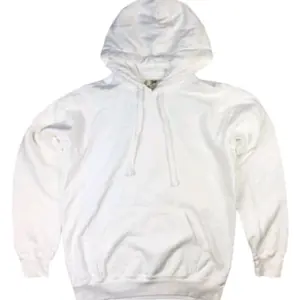 WHITE COMFORT COLORS HOODY