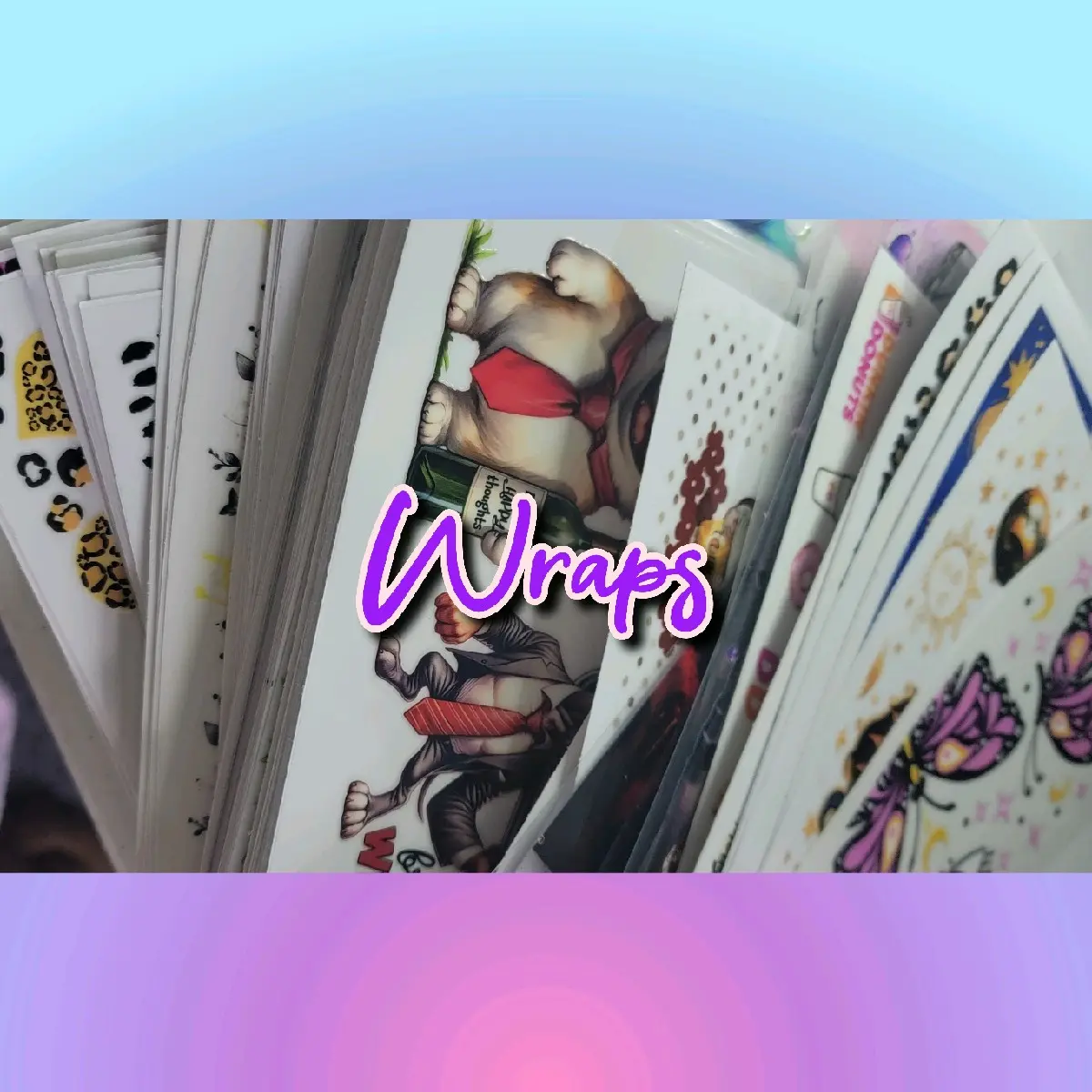 UV DTF WRAPS
