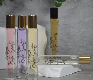 BBButta Scents Perfume Oils - Alcohol-Free, Gentle on Skin, Long-Lasting Fragrance, Soft Floral Sweet Warm Scent, Portable Layering Oils