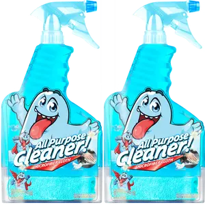 2in1 Spray Bottle - All Purpose Cleaner (Fresh Scent), 2 Pack