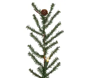Vickerman 30" Carmel Pine Artificial Pre-Lit Christmas Tree