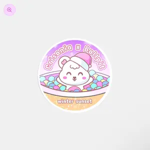 BALLPITx cris3D Winter Sunset 3D Nail Jelly Clay