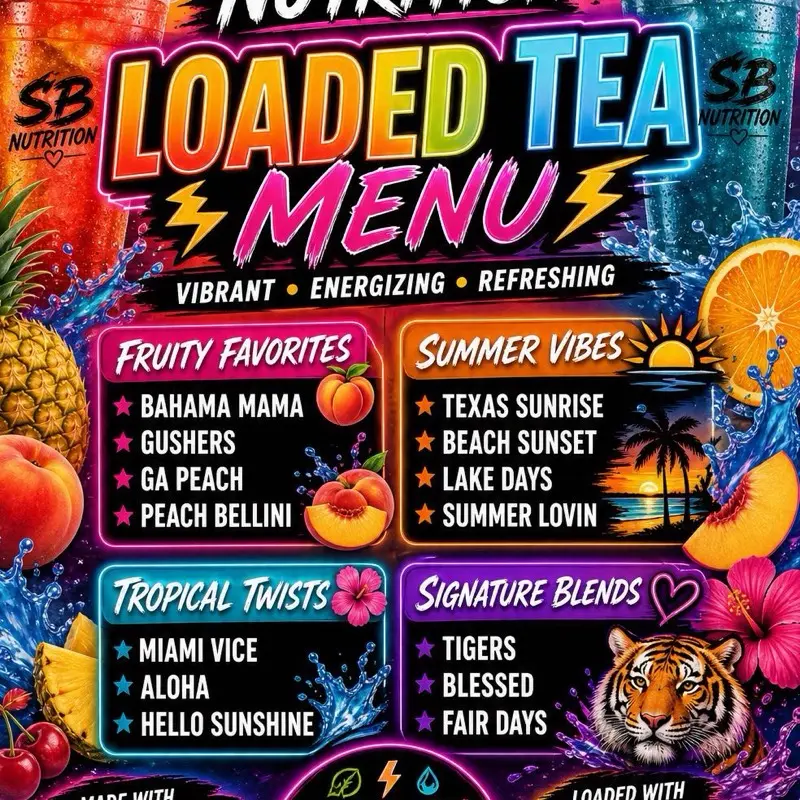 Loaded tea dry kit, single packet. Perfect for on the go!