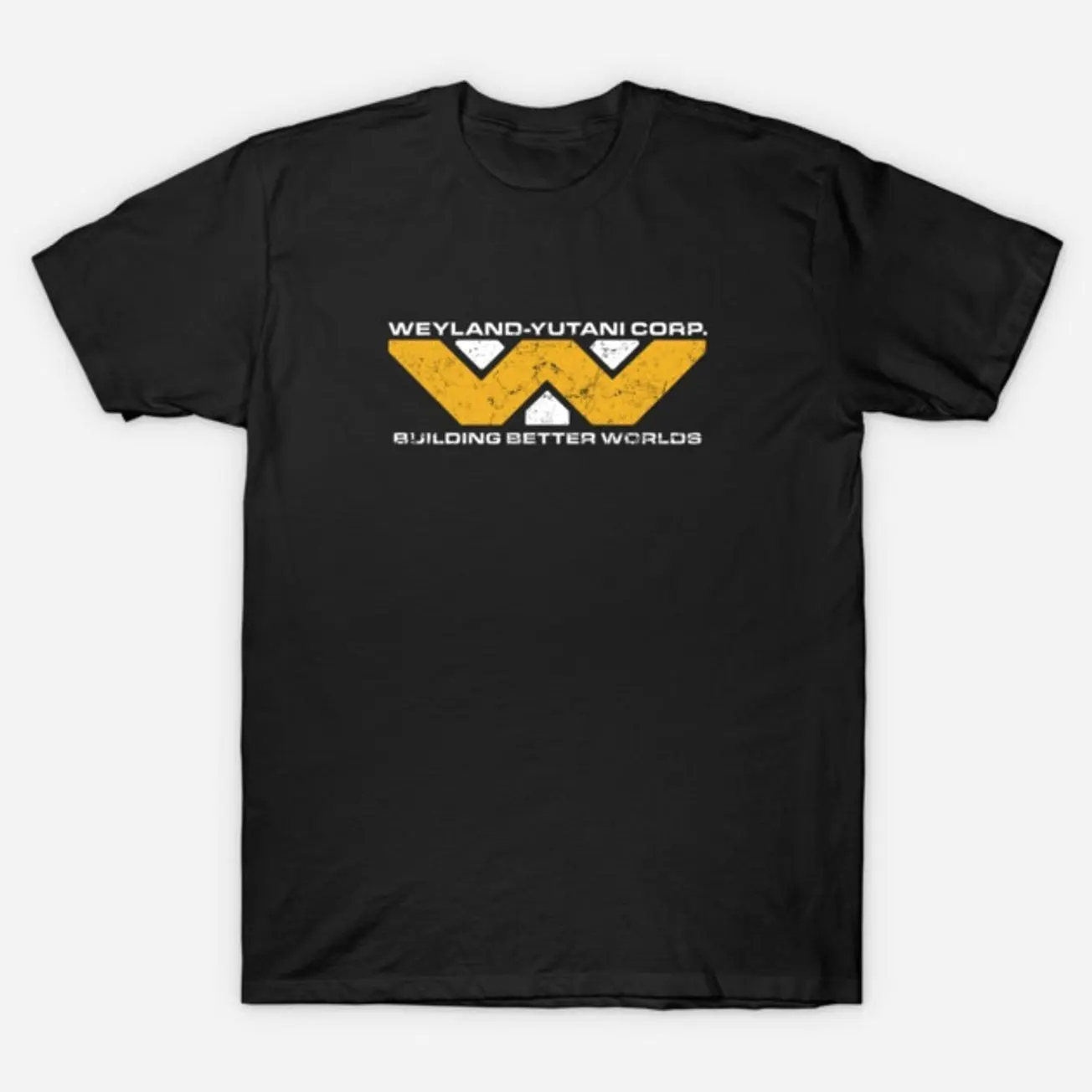 Men's Weyland Yutani Corp 77R T-Shirt, Casual Classic Cotton Fabric Clothes