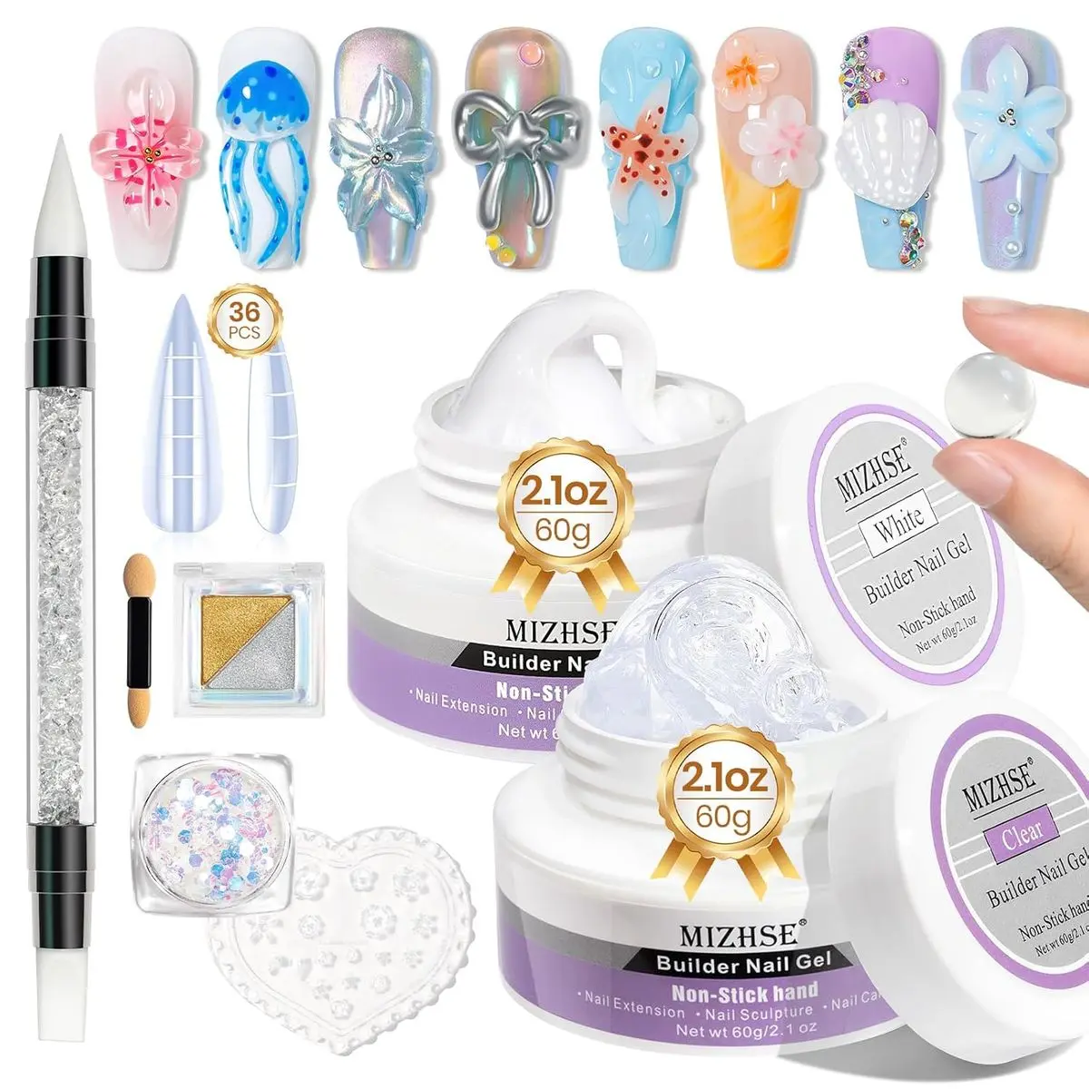 D-Clear and White 60g