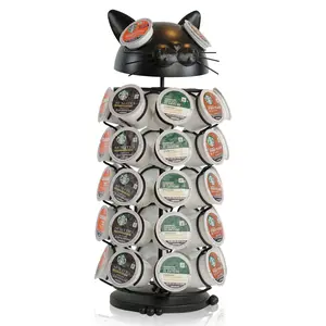 Carousel Keurig Coffee Pod Holder – “Cat”