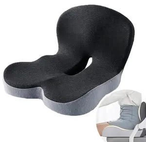 TryLazy Memory Foam Seat Cushion Non-Slip Breathable Mesh with Zipper Machine Washable Back & Leg Pain Relief Universal Size Orthopedic Ergonomic Design Excellent Gift for Christmas and New Year