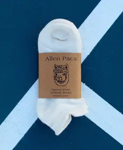 Allen Paca Low-Cut Athletic Alpaca Socks – Lightweight, breathable, and moisture-wicking for all-day comfort. Naturally odor-resistant, soft yet durable, and perfect for golf, running, or everyday wear. Sustainable luxury performance in every step.