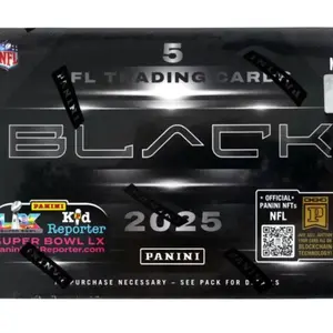 2025 Panini Black Football Hobby Box