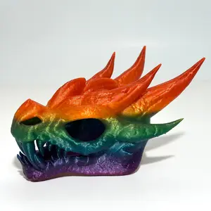 Giant Dragon Head - 3D Printed Articulating Figure