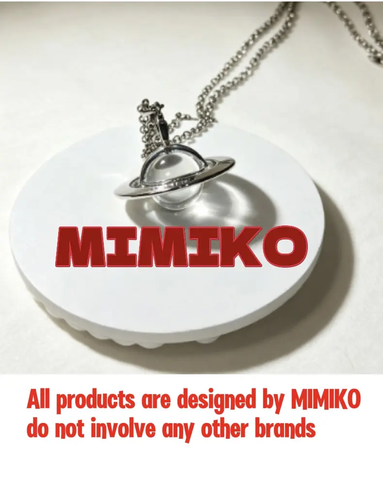 MIMIKO Elegant Multi-Color Stone Pendant Necklace for Women - Unique Design with Silver Chain - Perfect for Everyday Wear
