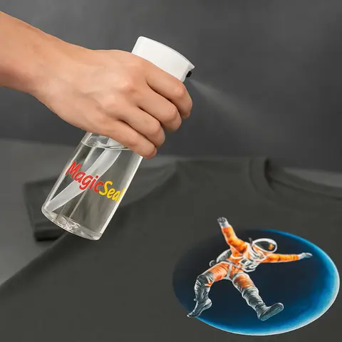 DTF MagicSeal Spray - Includes a SMALL (4.4oz) Mister Spray Bottle with a SAMPLE SIZE 100ml Magic Seal