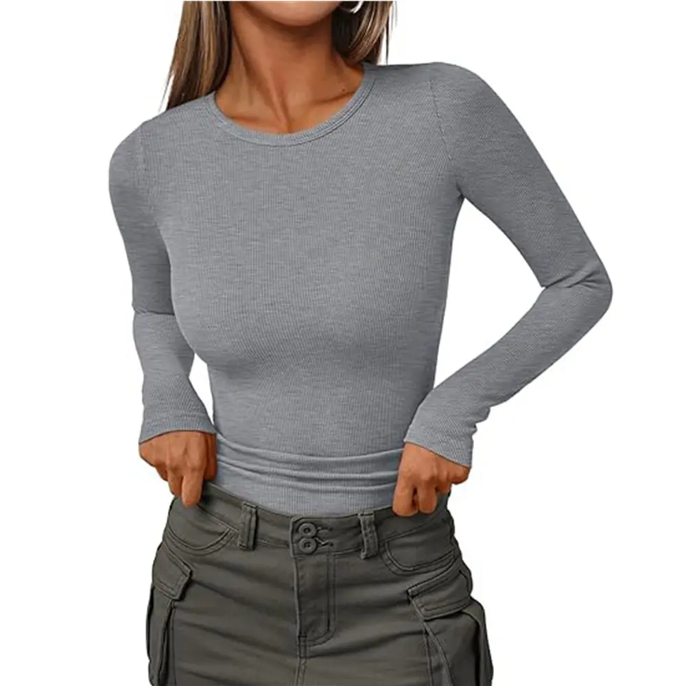 Grey-Long sleeve