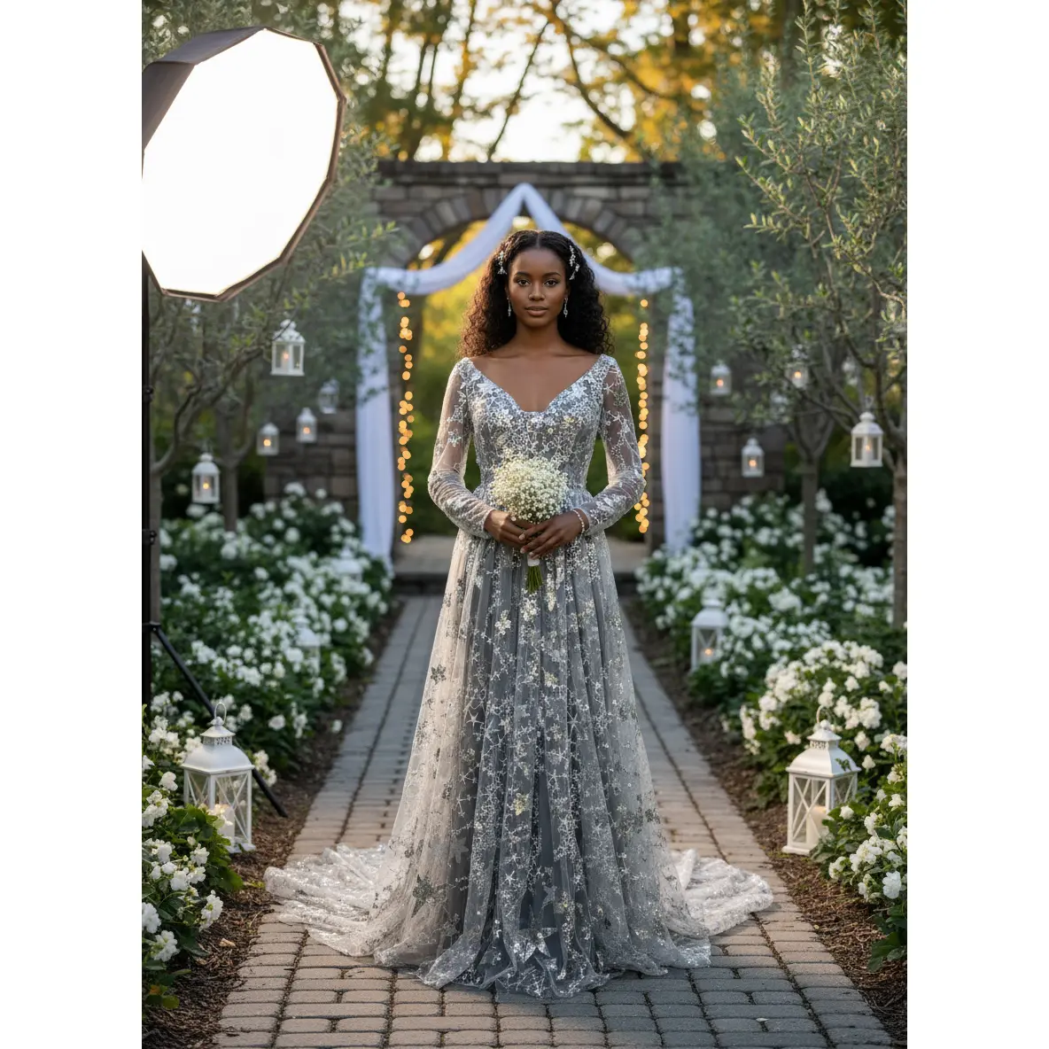 Jamie Celestial Wedding Dress, Star Wedding Dress, Galaxy Wedding Dress,  Custom Wedding Dress, Custom Wedding Dress, Custom Bridal Gown - TikTok Shop