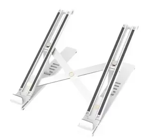 Laptop Stand and Adjustable Computer Holder for Office and Travel Foldable Portable Laptop Support Rack
