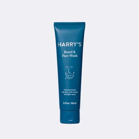 Harry's Beard & Face Wash 5.1oz - Effective Daily Cleaner for Fresh and Gentle Skin
