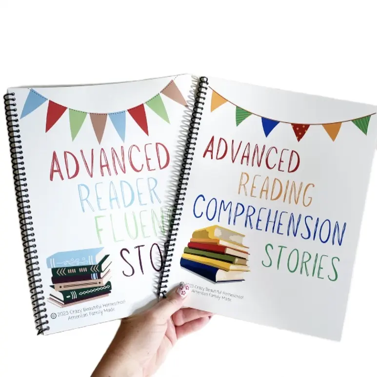 Advanced BUNDLE of Fluency and Comprehension Reading Stories for 5th and 6th graders