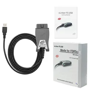 Vgate vLinker FS OBD2 Scanner USB Adapter for FORScan HS/MS-CAN Auto Switch