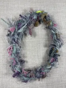 Handmade Crochet Christmas Gift Accessories Phone Strap Keychain Bag Charm Backpack Decorations Festive Ornament with Festive Design Unique Design Metal Spring O-ring Buckle Diameter 5"  #A006