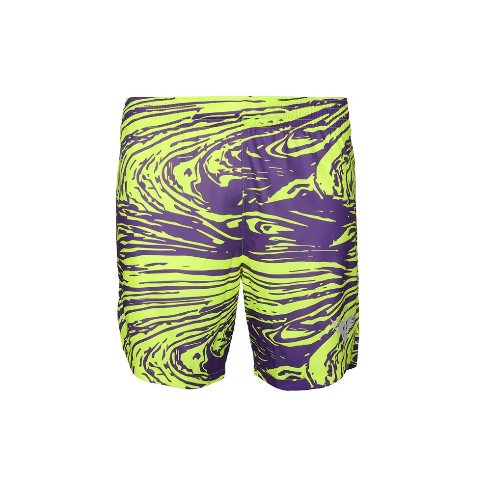 PUMA Mens Team Melo Game Spark Shorts Basketball Casual Bottoms Casual - Purple, Yellow