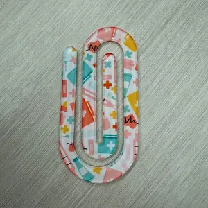 Jumbo Acrylic Paperclips for Teacher, Nurses, Business Owner and Students