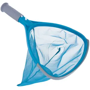 Professional Spa, Hot Tub, Pool Hand Leaf Skimmer Net with Handle, 9" Deep Ultra Fine Mesh Netting Bag, Clean the Finest Debris, Pond