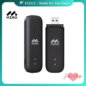 【UF1】MIRO  USB WiFi Dongle – 4G High-Speed, Plug & Play, Dual Slots, Compact & Portable, Ideal for Travel, Work, Remote Learning & Outdoor Use, Reliable Connection, Perfect Gift for Tech Enthusiasts & Holidays