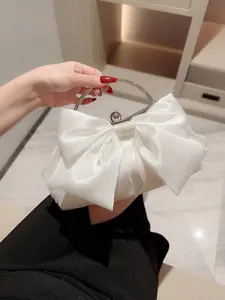Women's Elegant Bowknot Design Evening Bag, Exquisite Trendy Handbag, Fashionable Bag for Party Decoration