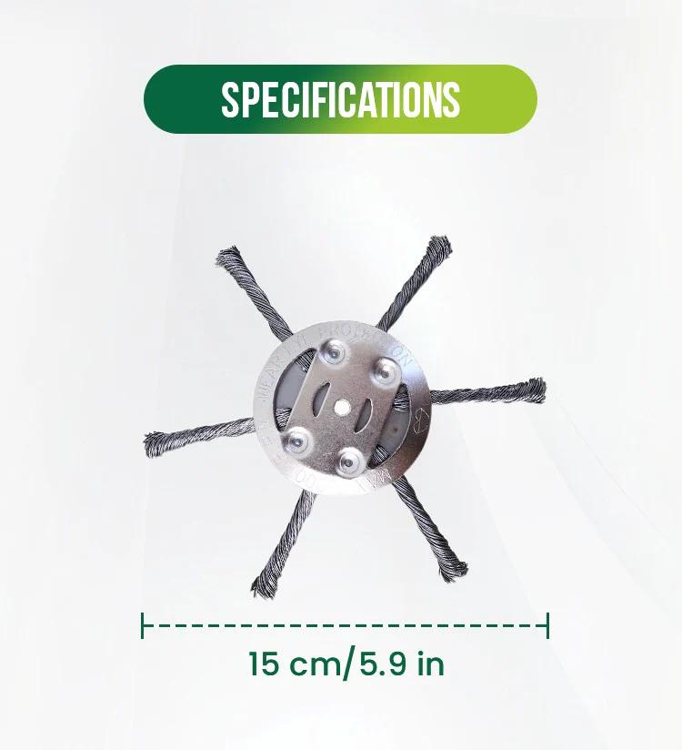 String Trimmer Replacement Head – No-Tool Quick-Change, Tangle-Free Design & Universal Compatibility ️